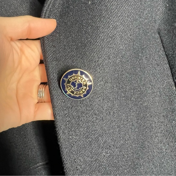 Rare J Crew Lexington wool blazer black size 12 - Picture 4 of 6